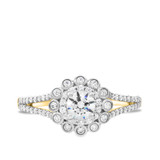 Photo of Toria 1 1/3 ct tw. Diamond Round Solitaire Trio Set 14K Yellow Gold [BT691YE-R045]