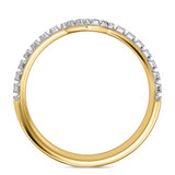 Photo of Adeola 3/4 ct tw. Diamond Wedding Band Set 14K Yellow Gold [BT363YL]
