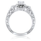Photo of Alexus 2 ct tw. Cushion Solitaire Trio Set 10K White Gold [BT571WE-C000]