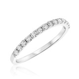 Photo of Lafayette 3 1/3 CT. T.W. Diamond Princess Cluster Bridal Set 14K White Gold [BT406WL]