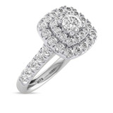 Photo of Montana 1 3/8 ct tw. Round Solitaire Trio Set 10K White Gold [BT698WE-R023]