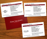 Montana 1 3/8 ct tw. Round Solitaire Trio Set 14K White Gold