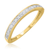 Photo of Cobie 3/8 ct tw. Ladies Band 10K Yellow Gold [BT559YL]