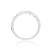 Photo of Toria 1/2 ct tw. Diamond Wedding Band Set 10K White Gold [BT691WL]