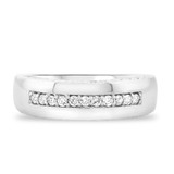 Photo of Mina 5/8 ct tw. Diamond Wedding Band Set 14K White Gold [BT109WM]