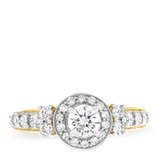 Photo of Paramour 1 1/3 ct tw. Round Solitaire Engagement Ring 10K Yellow Gold [BT560YE-C000]