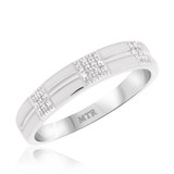 Photo of Jesse 1/2 ct tw. Fancy Cluster Trio Set 14K White Gold [BT252WL]