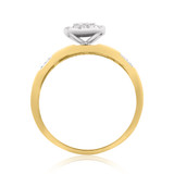 Photo of Jesse 1/2 ct tw. Fancy Cluster Trio Set 10K Yellow Gold [BT252YE-C000]