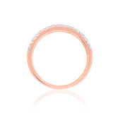 Photo of Isa 1 ct tw. Round Solitaire Trio Set 10K Rose Gold [BT680RL]