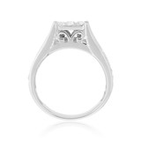 Photo of Mina 2 5/8 ct tw. Diamond Princess Cluster Trio Set 10K White Gold [BT403WE-C000]