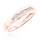 Photo of Culvera 1/2 ct tw. Round Solitaire Trio Set 10K Rose Gold [BT163RM]