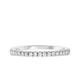 Photo of Tanner 1 ct tw. Diamond Oval Solitaire Trio Set 14K White Gold [BT680WL]