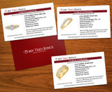 Revere 2 1/3 ct tw. Round Solitaire Trio Set 10K Yellow Gold