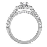 Photo of Ember 1 1/2 ct tw. Diamond Round Solitaire Engagement Ring 14K White Gold [BT273WE-R045]