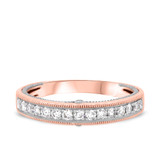 Photo of Dream 7/8 ct tw. Diamond Wedding Band Set 14K Rose Gold [BT455RM]