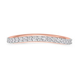 Photo of Jemma 3 1/10 ct tw. Diamond Round Solitaire Trio Set 14K Rose Gold [BT274RL]
