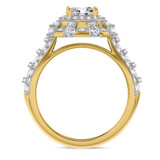 Photo of Jemma 3 1/10 ct tw. Diamond Round Solitaire Trio Set 14K Yellow Gold [BT274YE-R070]