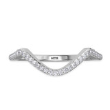 Photo of Liana 1/7 ct tw. Diamond Ladies Band 14K White Gold [BT2084WL]