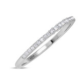 Photo of Lita 1 1/4 CT. T.W. Ruby and Diamond Matching Bridal Ring Set 14K White Gold [BT2083WL]