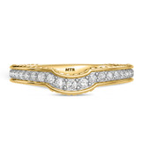 Photo of Kadia 2 1/4 ct tw. Diamond Round Solitaire Trio Set 14K Yellow Gold [BT360YL]