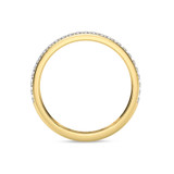 Photo of Nikau 1 ct tw. Diamond Wedding Band Set 10K Yellow Solid Gold [BT374YL]