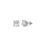 Photo of Dune 1/2 CT. T.W. Lab Grown Diamond Solitaire Earring 14K White Gold [SE2090W-C000]