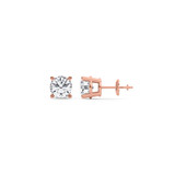 Photo of Dune 1/2 Carat T.W. Lab Grown Diamond Solitaire Earring 10K Rose Gold [SE2090R-C000]