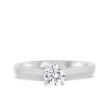 Photo of Jandi 1 ct tw. Diamond Round Solitaire Engagement Ring 14K White Gold [BT357WE-R095]