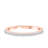 Photo of Breanna 3/8 ct tw. Diamond Same Sex Ladies Band Set 14K Rose Gold [BT367RL]