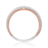 Photo of Myla 1/2 ct tw. Diamond Mens Band 10K White Gold [BT450WM]