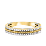 Photo of Rook 1 3/8 ct tw. Diamond Princess Solitaire Trio Set 14K Yellow Gold [BT453YL]