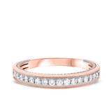 Photo of Dream 2/3 ct tw. Diamond Same Sex Ladies Band Set 14K Rose Gold [BT455RL]