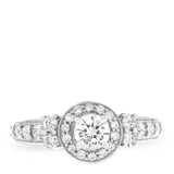 Photo of Colt 1 3/8 Carat T.W. Diamond Round Solitaire Bridal Set 10K White Gold [BT560WE-R045]