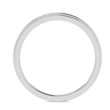 Photo of Trace 3/8 ct tw. Lab Grown Diamond Same Sex Mens Band Set 10K White Gold [BT1636WM]