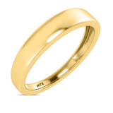 Photo of Ellison 0 ct tw. No Gemstone Diamond Same Sex Mens Band Set 14K Yellow Gold [BT1637YM]
