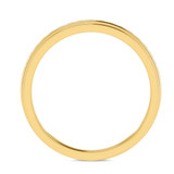 Photo of Trace 3/4 ct tw. Lab Grown Diamond Heart Solitaire Trio Set 14K Yellow Solid Gold [BT1636YM]