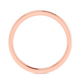 Photo of Heath 0 ct tw. No Gemstone Diamond Same Sex Ladies Band Set 10K Rose Gold [BT1638RL]