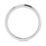 Photo of Dane 1/15 ct tw. Lab Grown Diamond Same Sex Mens Band Set 14K White Gold [BT1639WM]