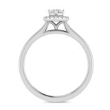 Photo of Heath 1/3 ct tw. Lab Grown Diamond Heart Solitaire Engagement Ring 14K White Gold [BT1638WE-C000]