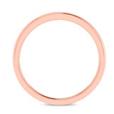 Photo of Ellison Traditional Mens Wedding Band 14K Rose Gold. [BT1637RM]