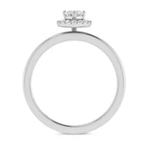 Photo of Ellison 1/3 ct tw. Lab Grown Diamond Heart Solitaire Bridal Set 10K White Gold [BT1637WE-C000]