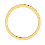 Photo of Heath Traditional Mens Wedding Band 14K Yellow Gold. [BT1638YM]