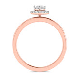 Photo of Ellison 1/3 ct tw. Lab Grown Diamond Heart Solitaire Trio Set 10K Rose Gold [BT1637RE-C000]