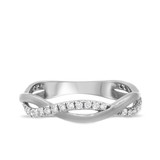 Photo of Aldric 1/4 ct tw. Diamond Ladies Band 14K White Gold [BT469WL]