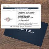 Barlas 1/2 ct tw. Diamond Round Solitaire Engagement Ring 10K White Gold