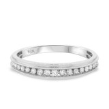 Photo of Anamarie 3/4 ct tw. Diamond Wedding Band Set 14K White Gold [BT471WM]