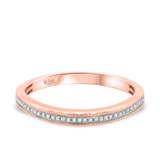 Photo of Zuberi 1/10 ct tw. Diamond Ladies Band 14K Rose Gold [BT476RL]
