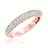 Photo of Malin 1/2 ct tw. Diamond Ladies Band 14K Rose Gold [BT480RL]
