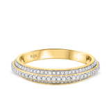 Photo of Malin 1/2 ct tw. Diamond Ladies Band 14K Yellow Gold [BT480YL]