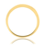 Photo of Asoka 3/4 ct tw. Lab Grown Diamond Round Solitaire Bridal Set 10K Yellow Gold [BT5867YL]
